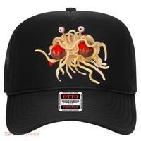 FSM Flying Spaghetti Monster Funny Pastafarian Atheist Hat thumb 0