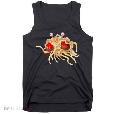FSM Flying Spaghetti Monster Funny Pastafarian Atheist Tank Top