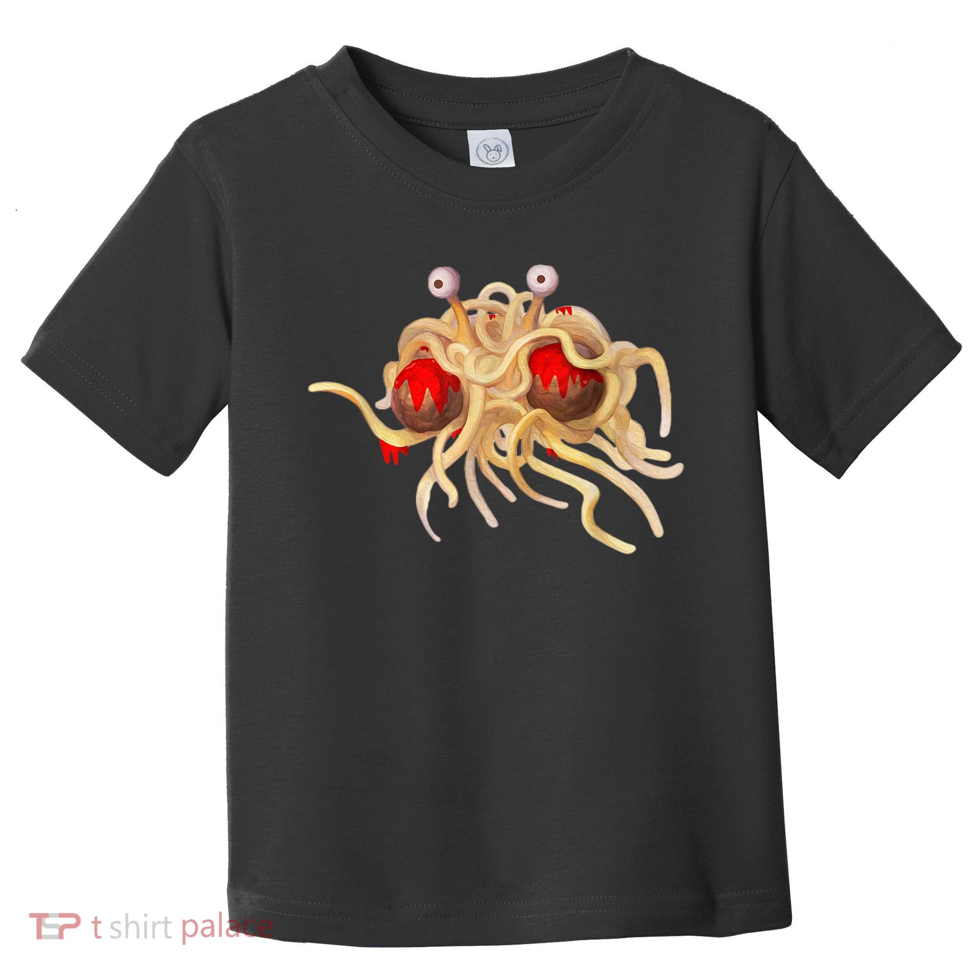 FSM Flying Spaghetti Monster Funny Pastafarian Atheist Toddler T-Shirt