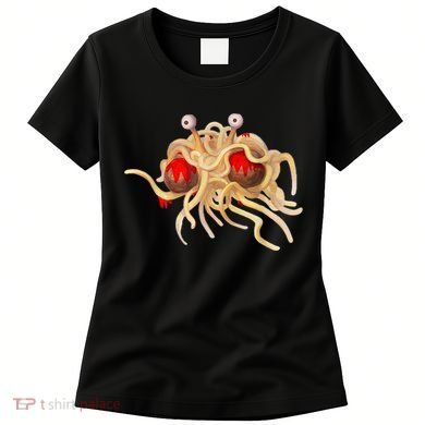 FSM Flying Spaghetti Monster Funny Pastafarian Atheist Women's T-Shirt