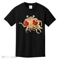 FSM Flying Spaghetti Monster Funny Pastafarian Atheist Kids T-Shirt thumb 0