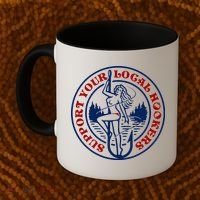 Funny Fishing Support Your Local Hookers Top For Dad Coffee Mug thumb 2
