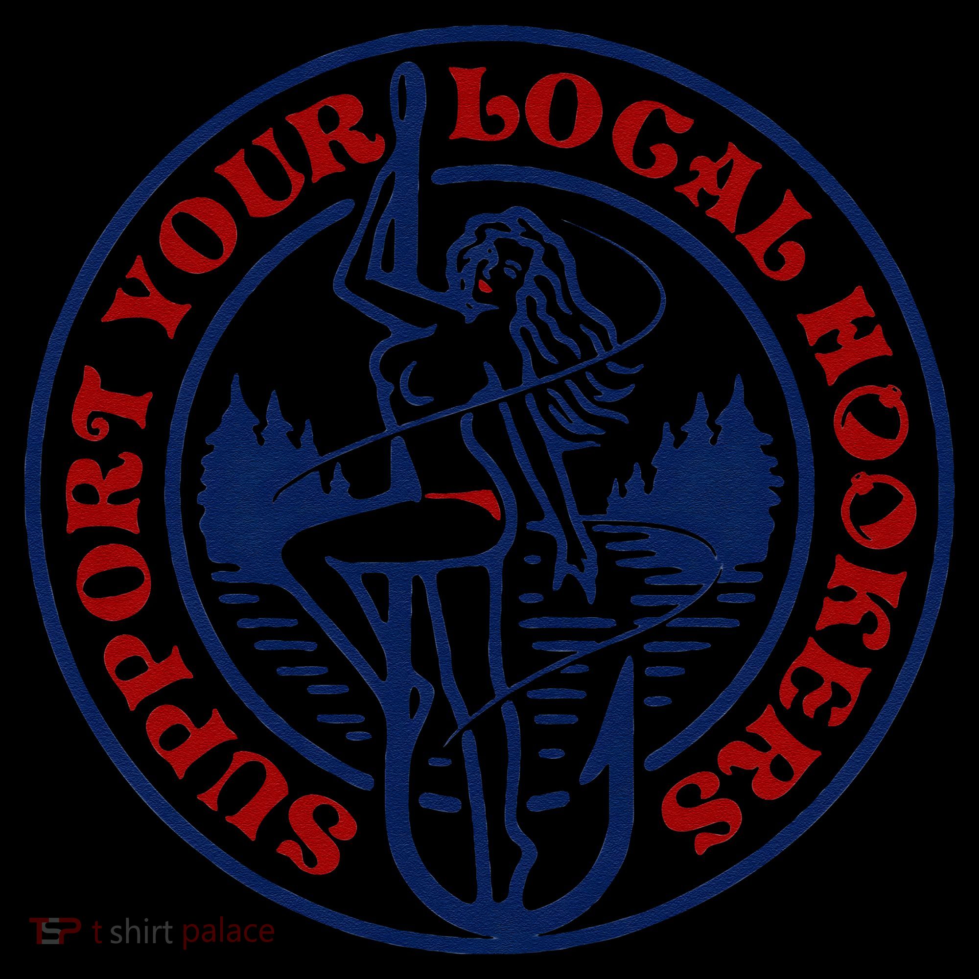 Funny Fishing Support Your Local Hookers Top For Dad Coffee Mug
