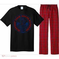 Funny Fishing Support Your Local Hookers Top For Dad Pajama Set thumb 0