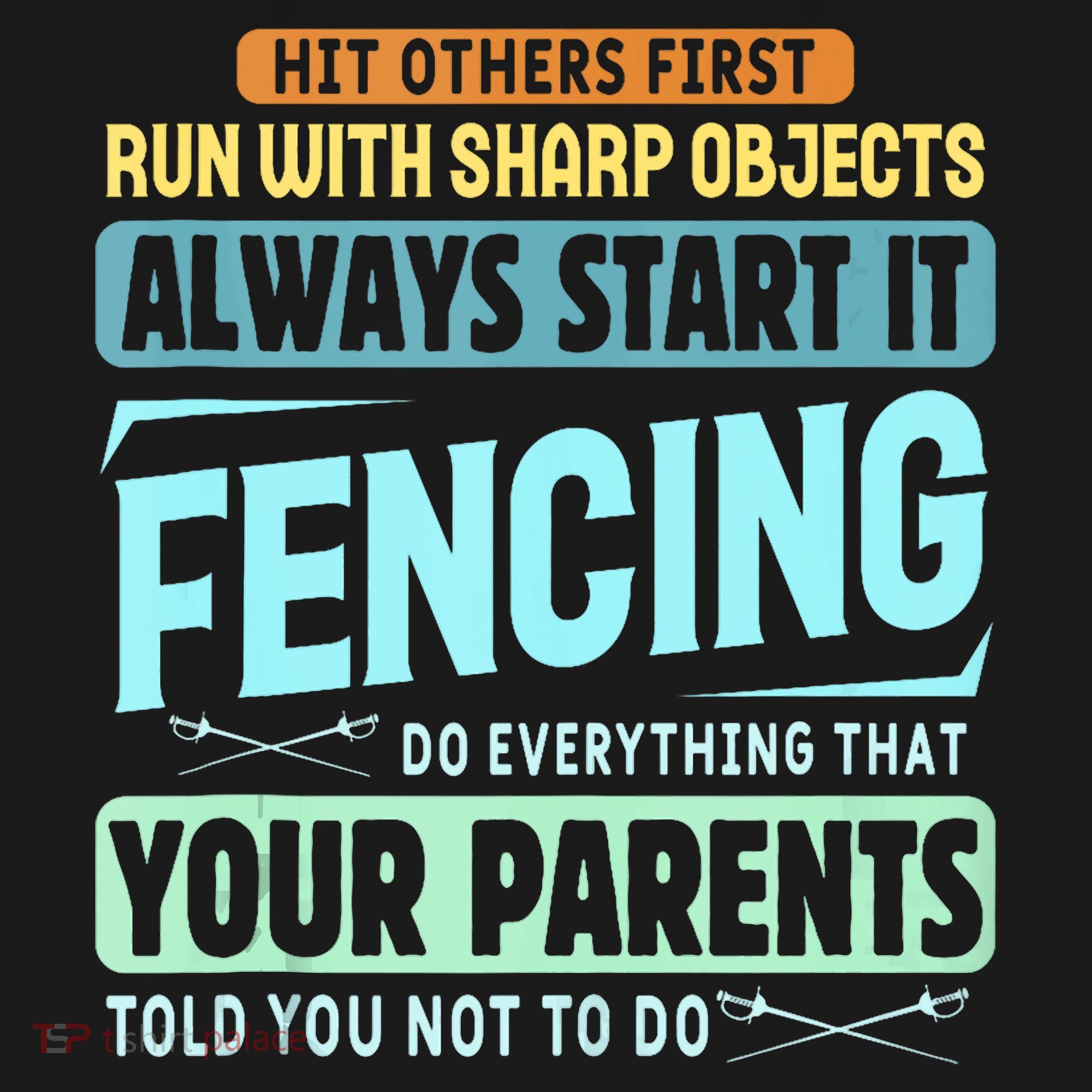 Funny Fencing Sport Pun Backpack