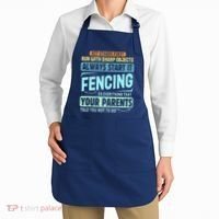 Funny Fencing Sport Pun Apron thumb 2