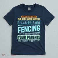 Funny Fencing Sport Pun T-Shirt thumb 5