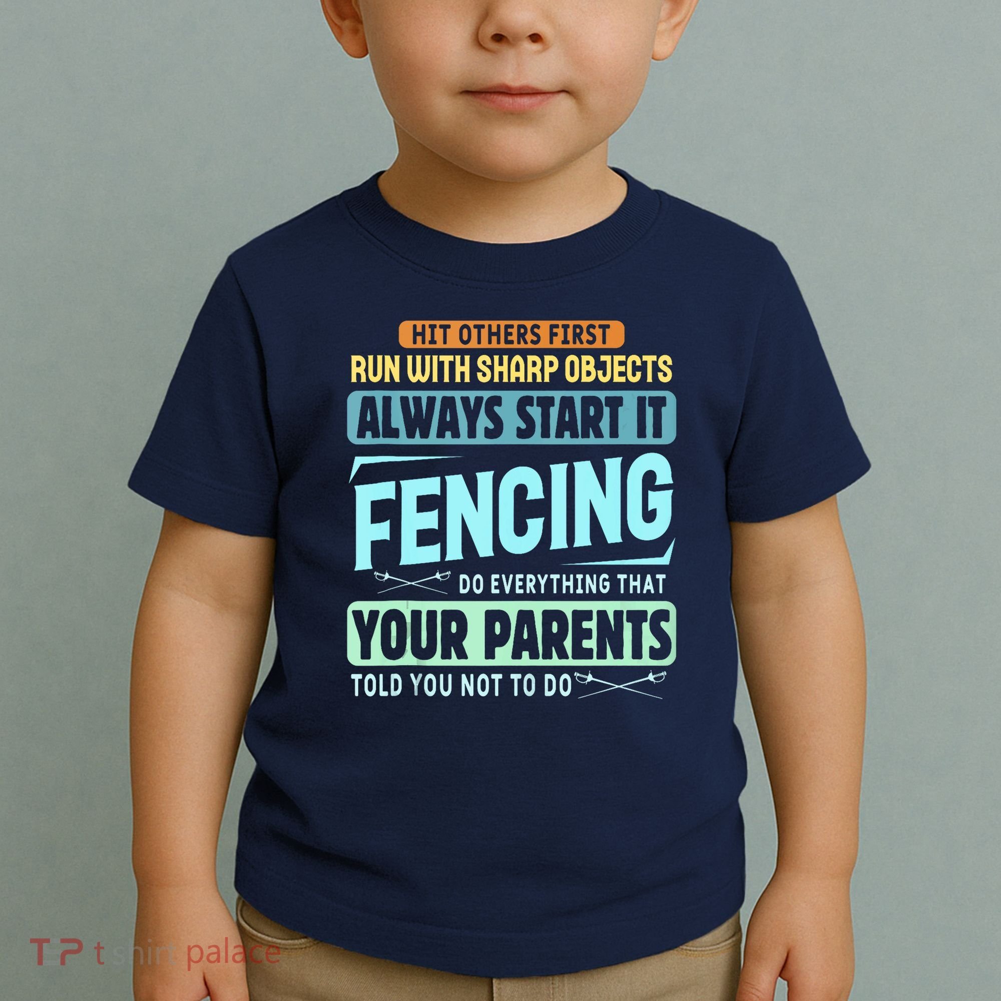 Funny Fencing Sport Pun Toddler T-Shirt