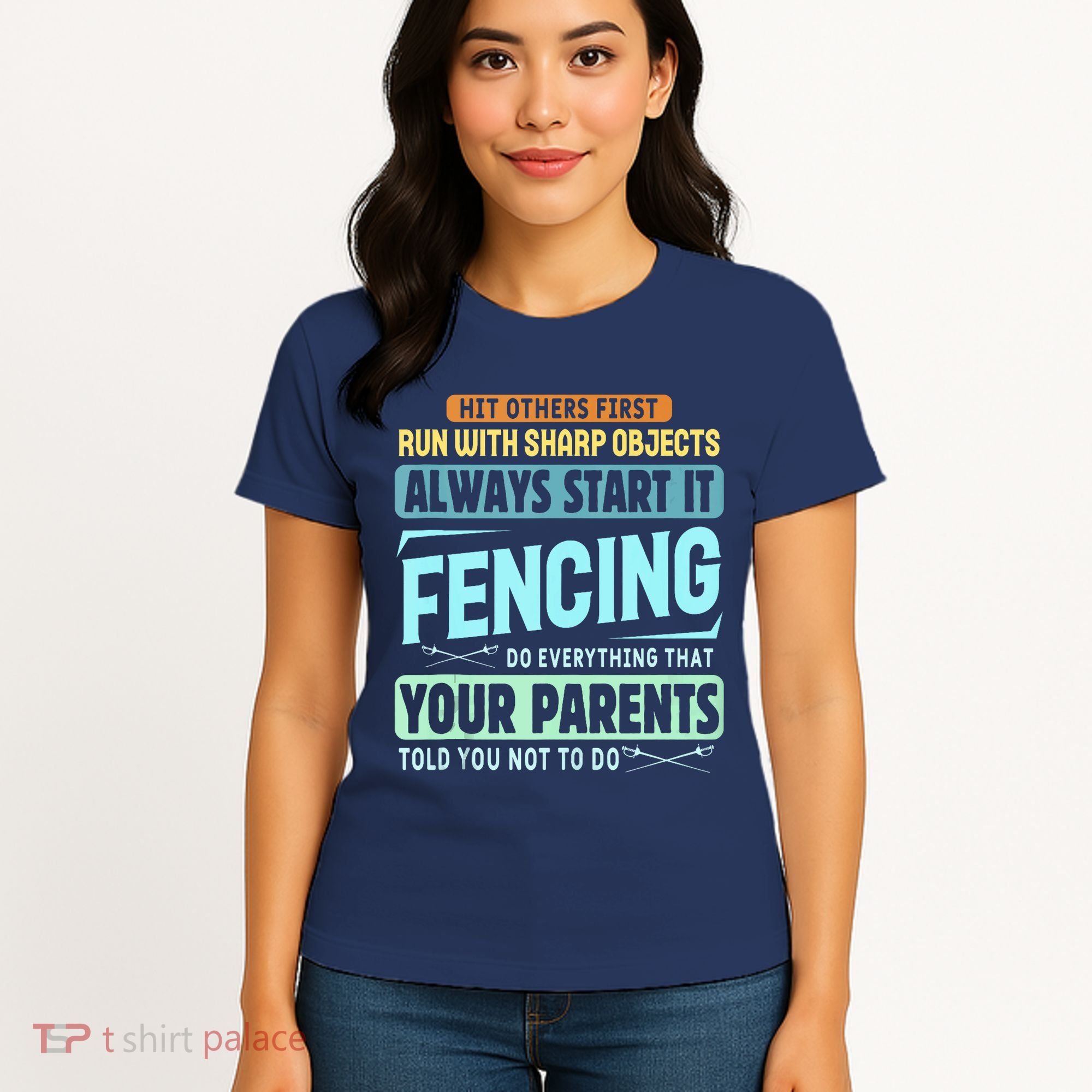 Funny Fencing Sport Pun Women's T-Shirt