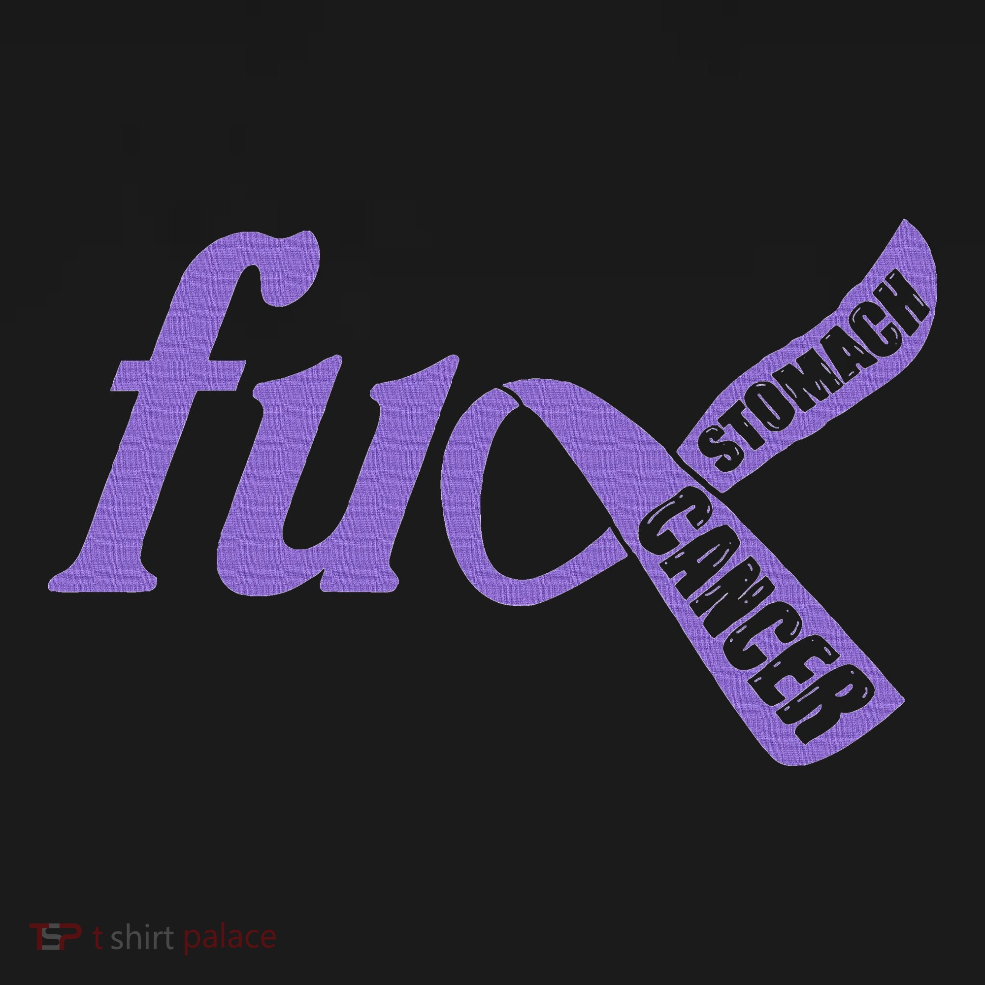 Funny Fuck Stomach Cancer Awareness Ribbon Gifts Bucket Hat