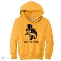 Funny Fancy Sofishticated Kids Hoodie thumb 0