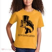 Funny Fancy Sofishticated Kids T-Shirt thumb 2