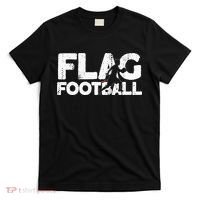 Flag Football Silhouette On Flag Football T-Shirt thumb 0