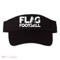 Flag Football Silhouette On Flag Football Visor thumb 0