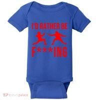 Funny Fencing Sport Gift Cute Fencers Fighters Meaningful Gift Baby Bodysuit thumb 0