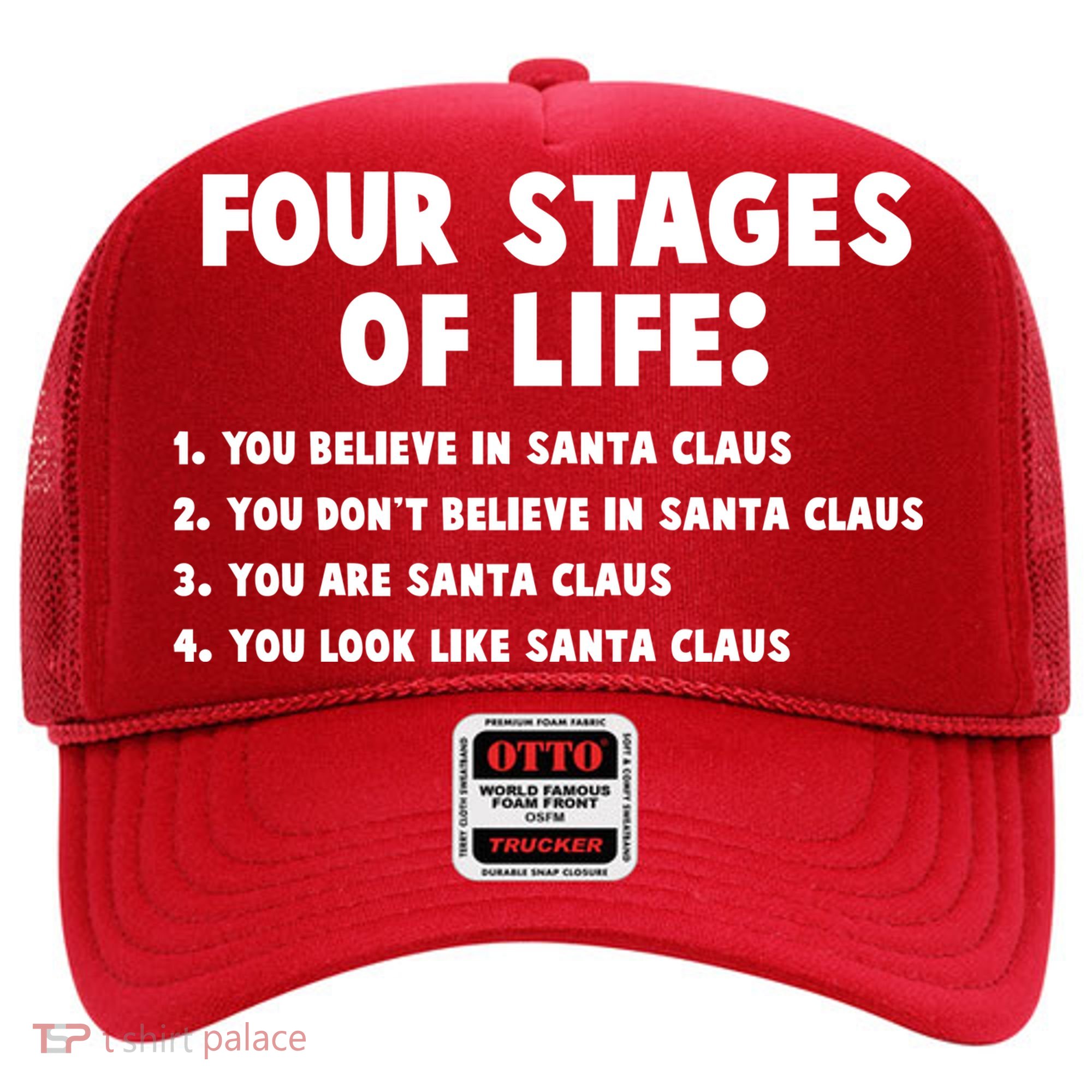Funny Four Stages Of Life Hat