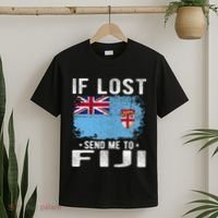 Fiji Flag Souvenir If Lost Send Me To Fiji T-Shirt thumb 2