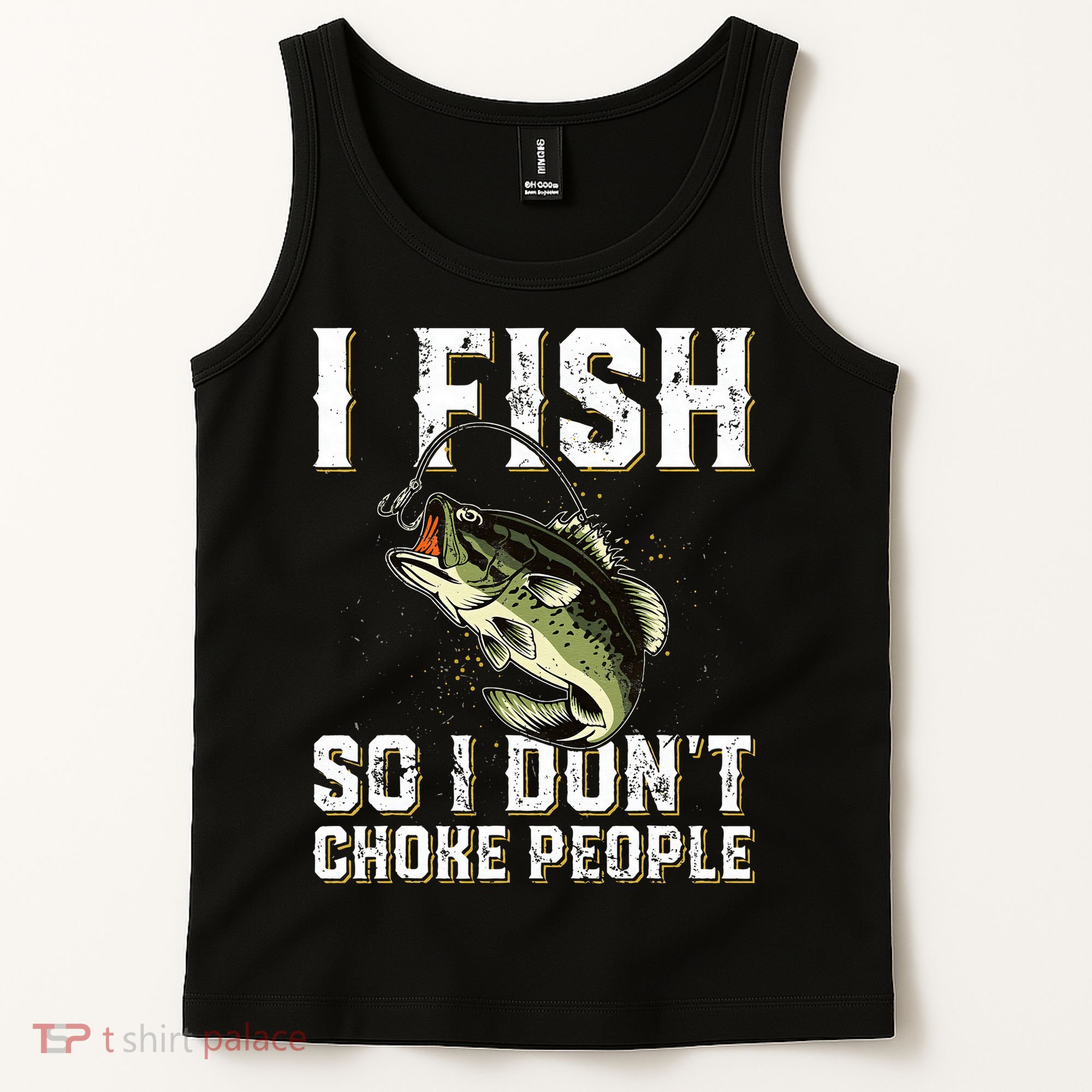 Funny Fishing Saying Tank Top