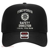 Funny FIREWORKS SAFETY DIRECTOR Firefighter America Red Pyro Hat thumb 0
