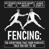 Fencing Fencer Swordsman Swordmanship Sabre Epee Apron thumb 3