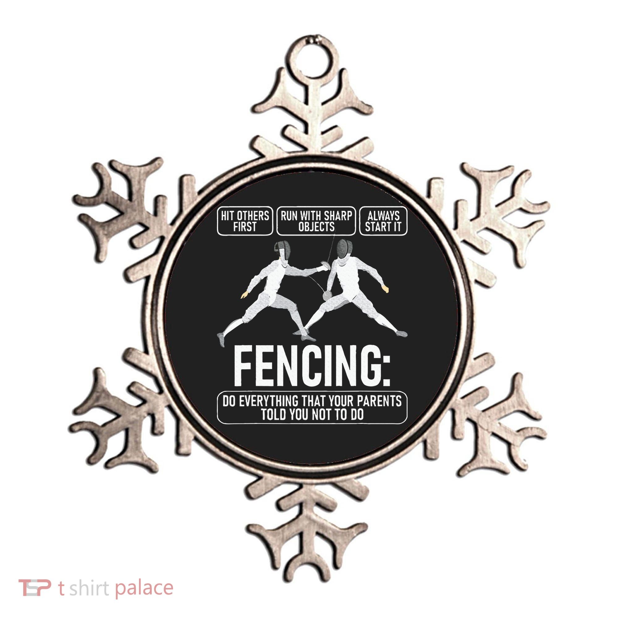 Fencing Fencer Swordsman Swordmanship Sabre Epee Ornament