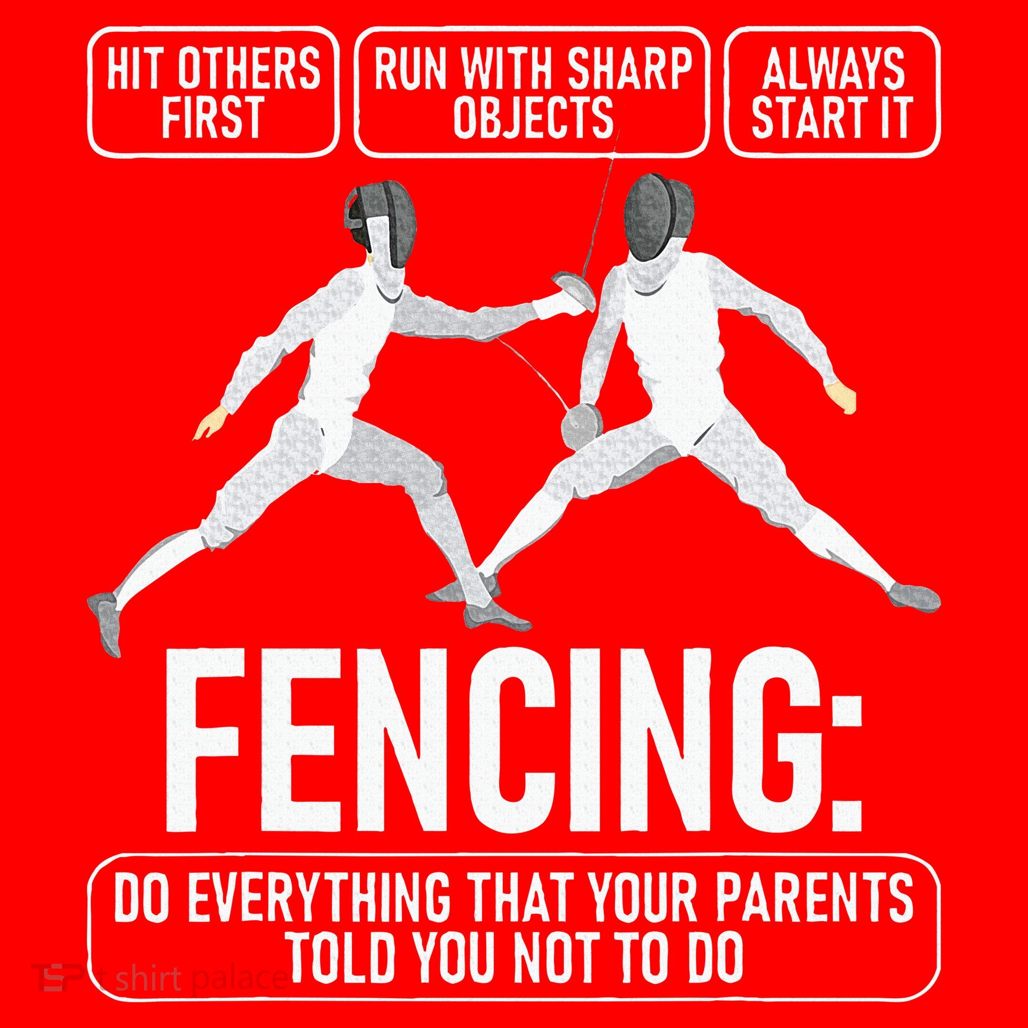 Fencing Fencer Swordsman Swordmanship Sabre Epee Santa Hat