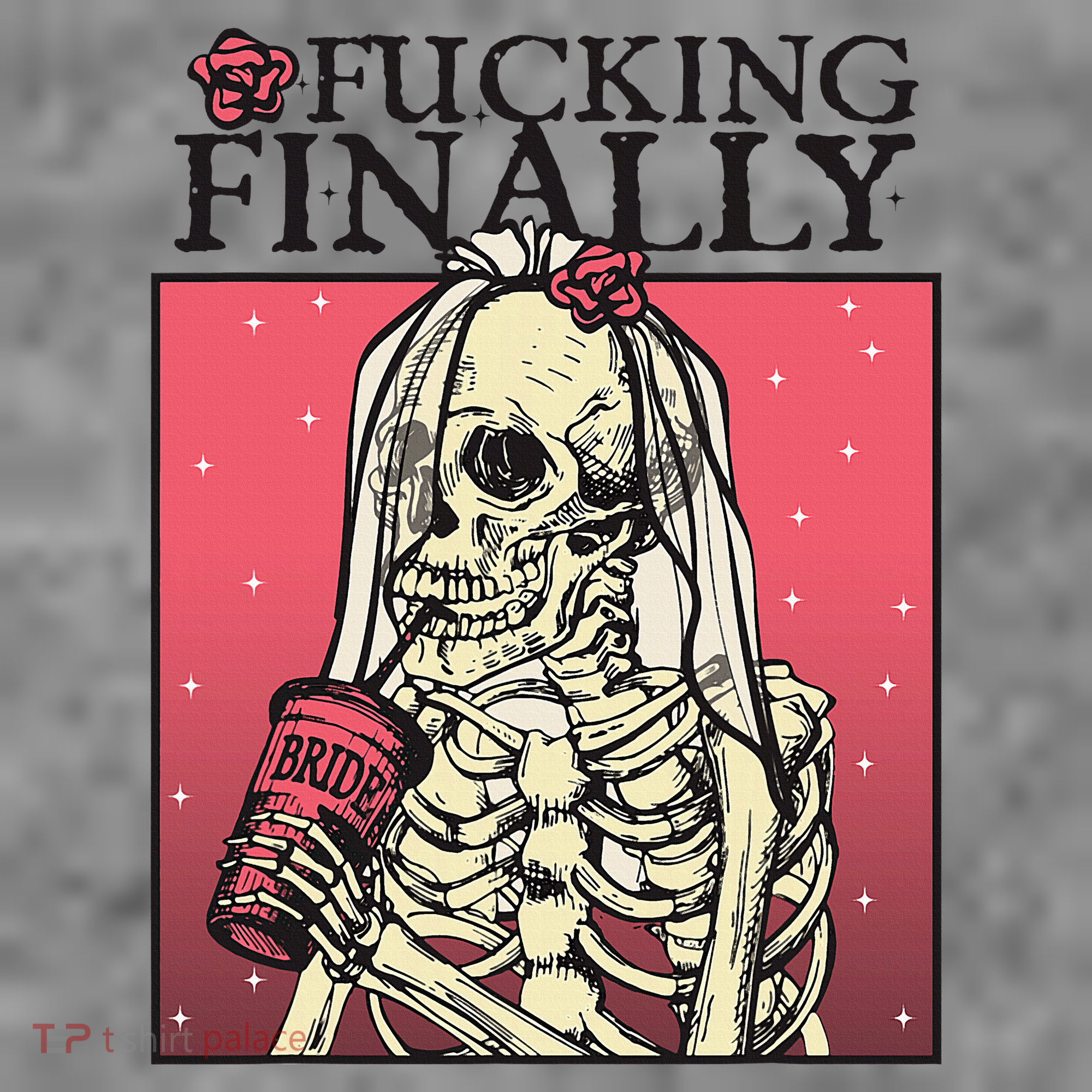 Fucking Finally Sugar Skull Bride Engagement Bride Squad Toddler Hoodie