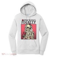 Fucking Finally Sugar Skull Bride Engagement Bride Squad Women's Hoodie thumb 0