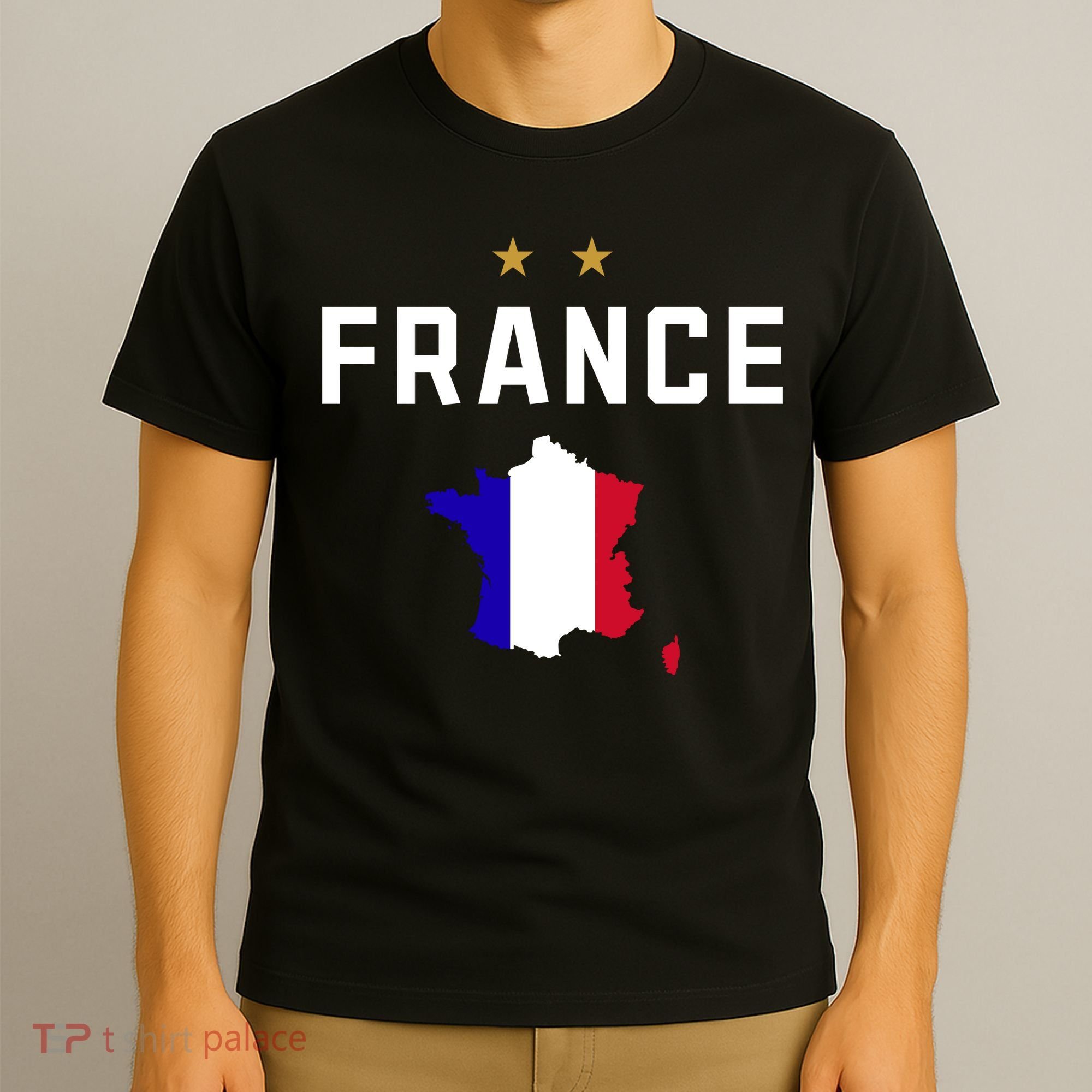 France Flag Soccer Jersey T-Shirt