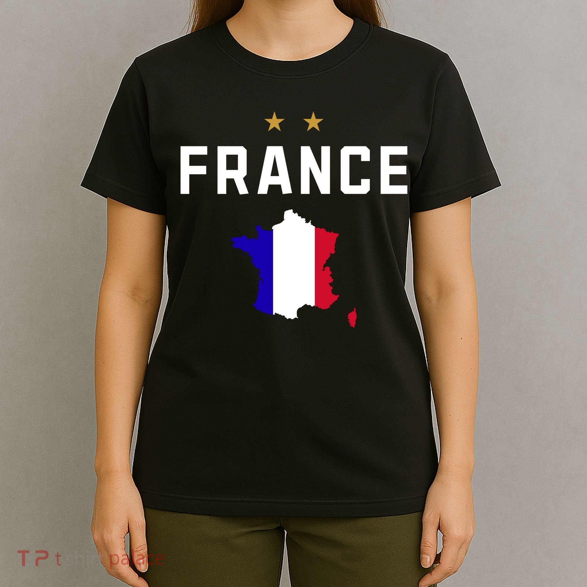 France Flag Soccer Jersey T-Shirt