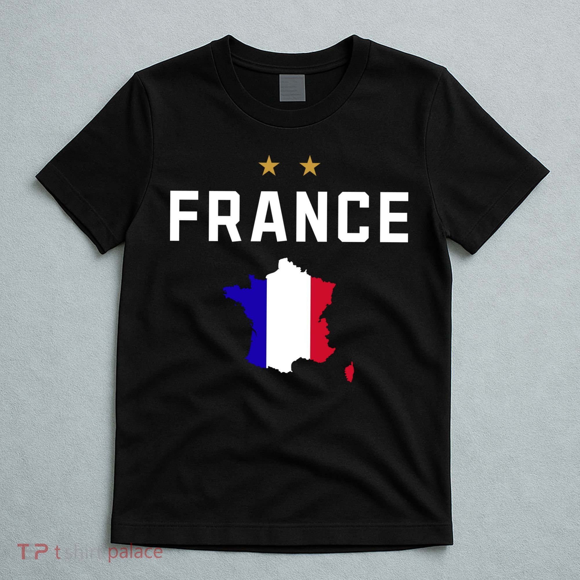 France Flag Soccer Jersey T-Shirt
