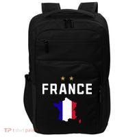 France Flag Soccer Jersey Impact Tech Backpack thumb 0