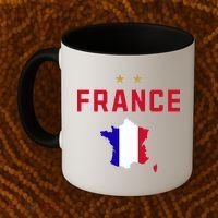 France Flag Soccer Jersey Coffee Mug thumb 2