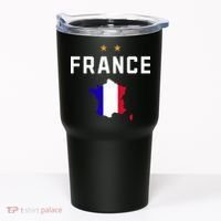 France Flag Soccer Jersey Tumbler thumb 0