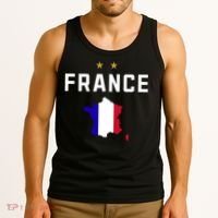 France Flag Soccer Jersey Tank Top thumb 3