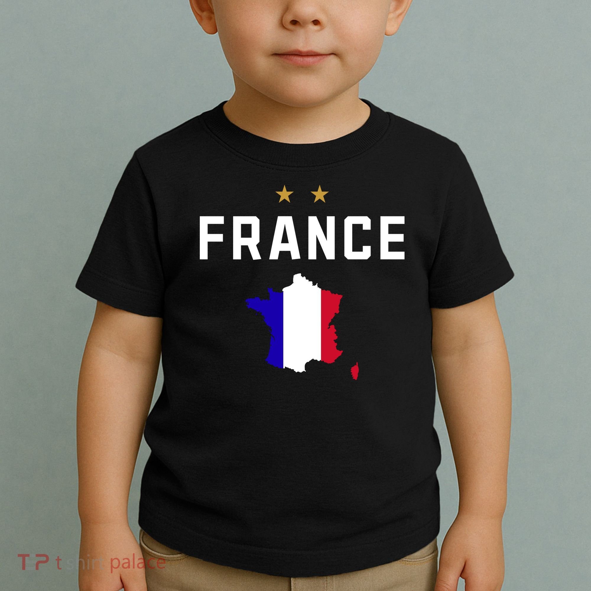 France Flag Soccer Jersey Toddler T-Shirt