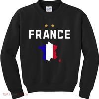 France Flag Soccer Jersey Kids Sweatshirt thumb 0