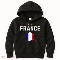 France Flag Soccer Jersey Kids Hoodie thumb 0