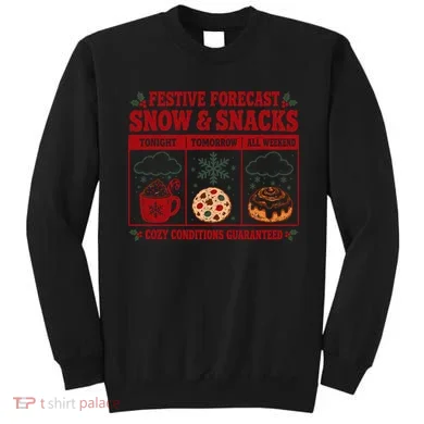 Festive Forecast Snow Snacks Sweatshirt