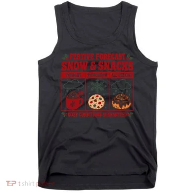 Festive Forecast Snow Snacks Tank Top