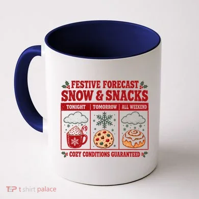 Festive Forecast Snow Snacks Coffee Mug