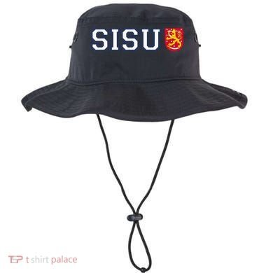 Finland Finnish Sisu Flag Crest Bucket Hat