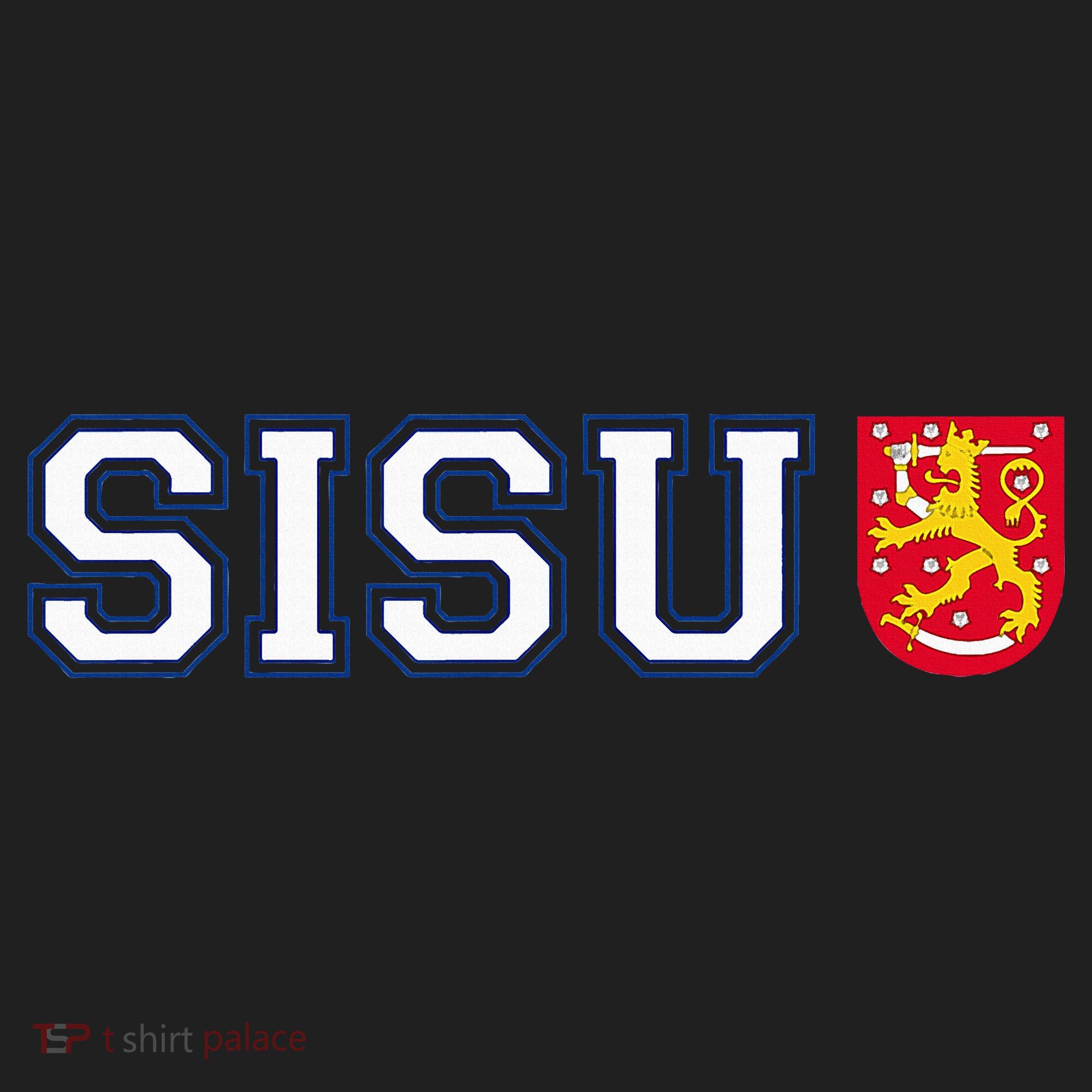Finland Finnish Sisu Flag Crest Beanie