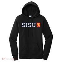 Finland Finnish Sisu Flag Crest Women's Hoodie thumb 0