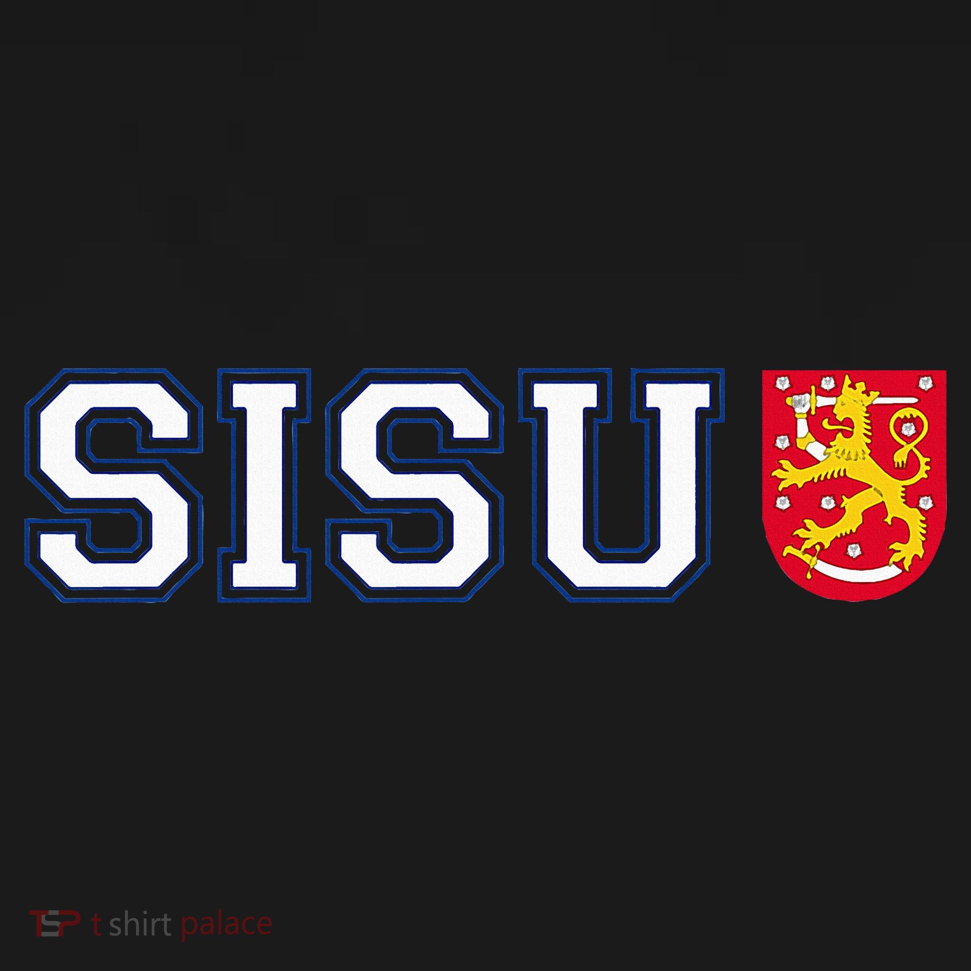Finland Finnish Sisu Flag Crest Toddler Hoodie