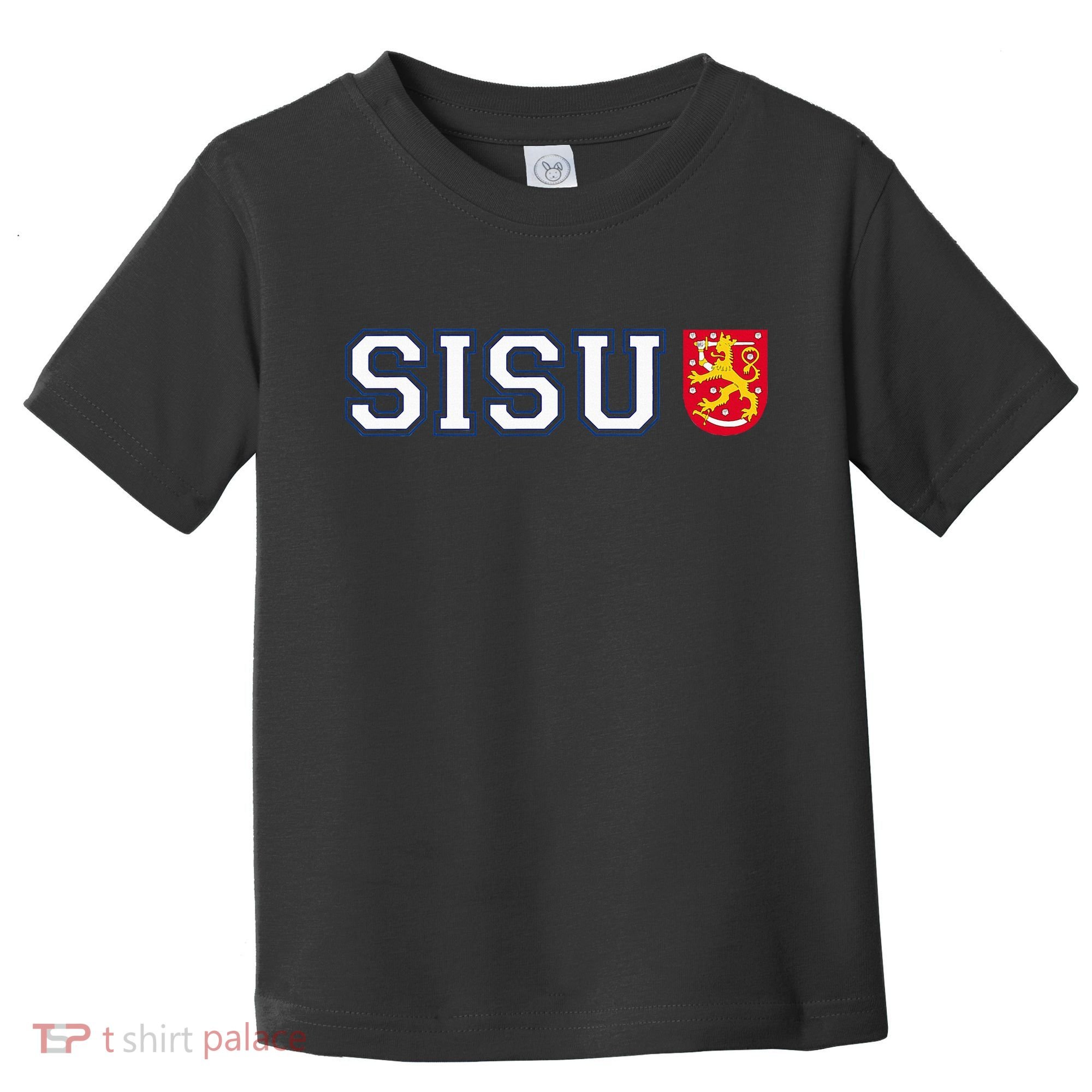 Finland Finnish Sisu Flag Crest Toddler T-Shirt