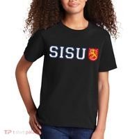 Finland Finnish Sisu Flag Crest Kids T-Shirt thumb 2