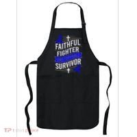 Faithful Fighter Survivor Juvenile Arthritis Awareness Apron thumb 0