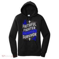 Faithful Fighter Survivor Juvenile Arthritis Awareness Women's Hoodie thumb 0