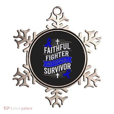 Faithful Fighter Survivor Juvenile Arthritis Awareness Ornament